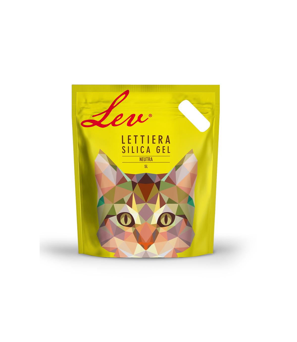 Żwirek silikonowy LEV 5l bezzapachowy