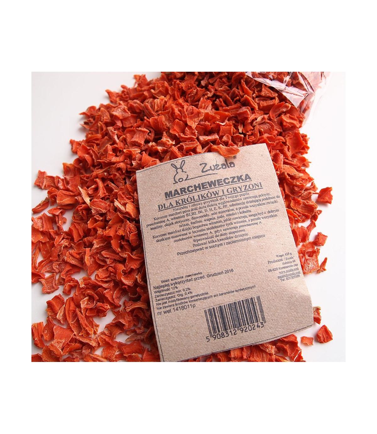 Marchewka suszona Zuzala 125g