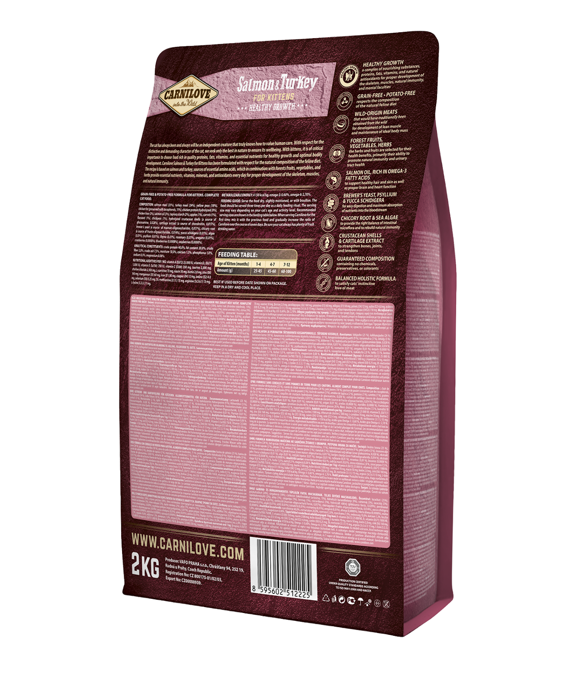 Carnilove Kitten Salmon & Turkey - 6kg