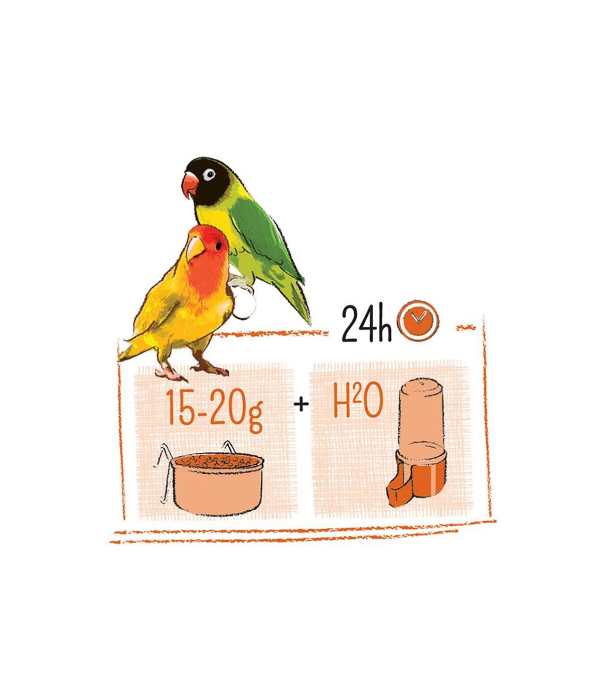 Puur lovebird 750g