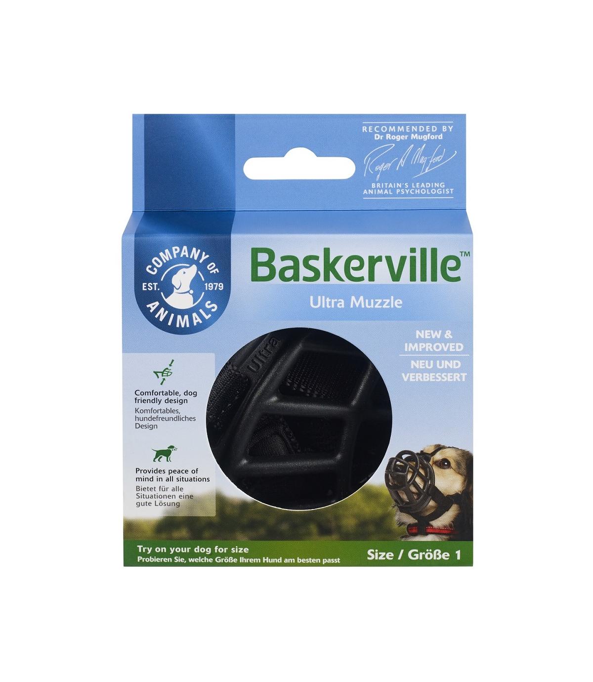 Kaganiec fizjologiczny Baskerville Ultra Muzzle 1
