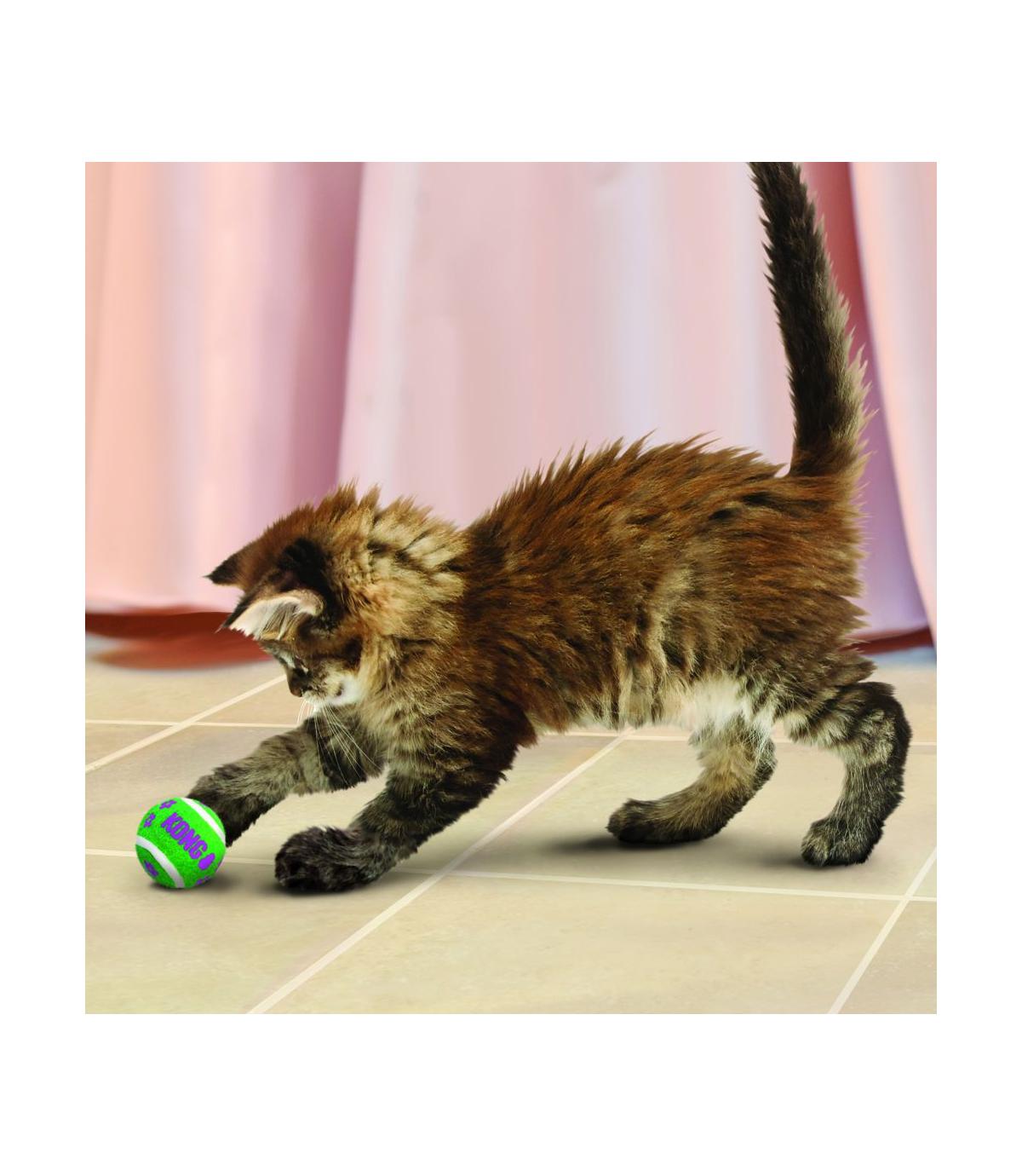 Tennis Balls with Bells 3 szt Kong Cat