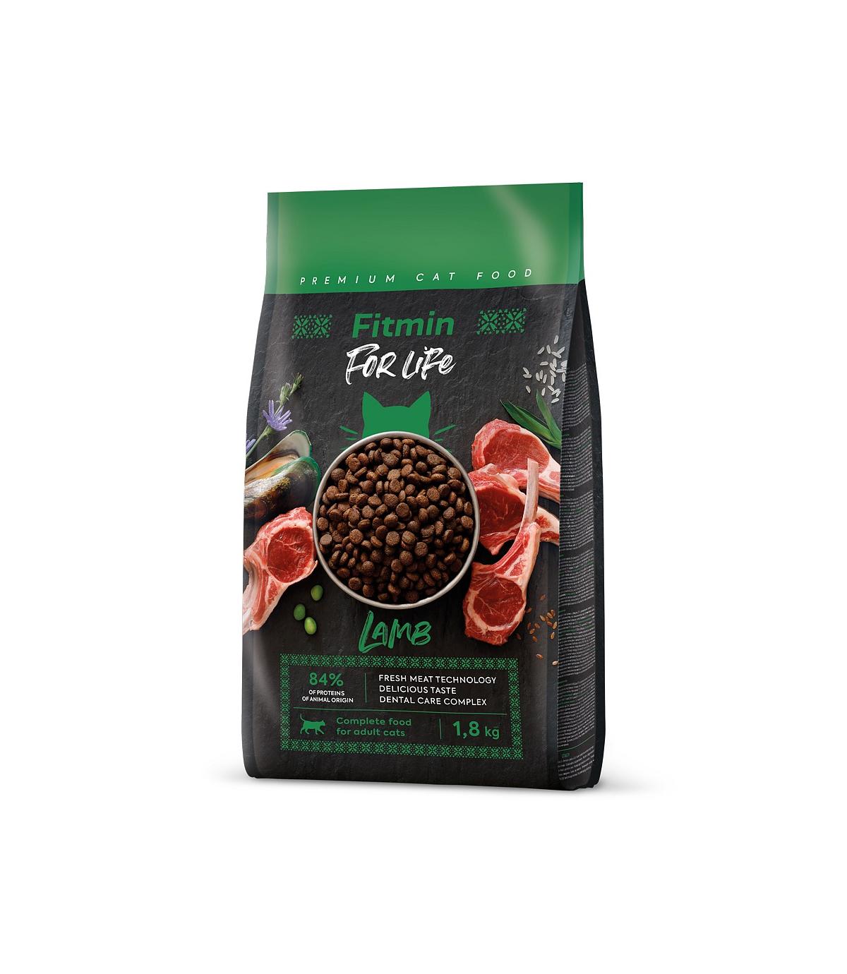 Fitmin For Life Cat Lamb 1,8kg