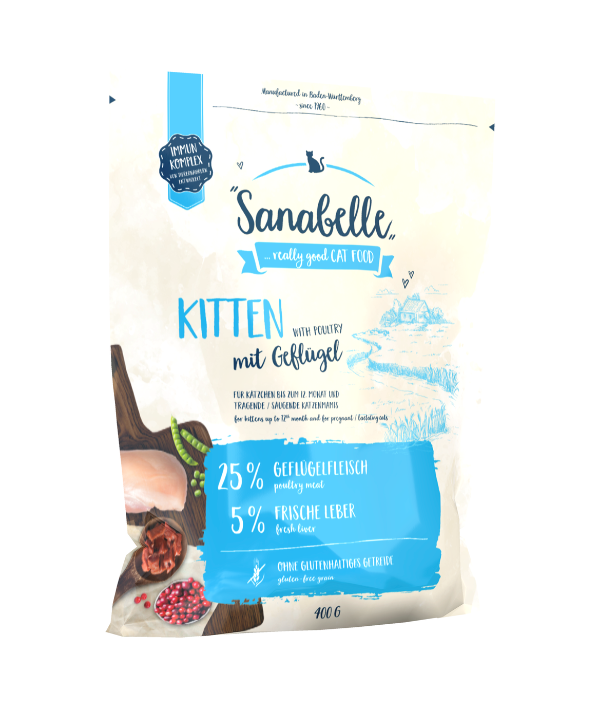 Sanabelle Kitten Drób 400g