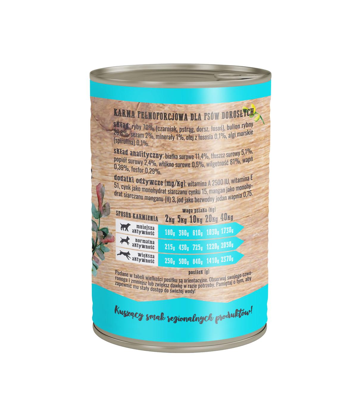 Wiejska Zagroda Rybna uczta 400g