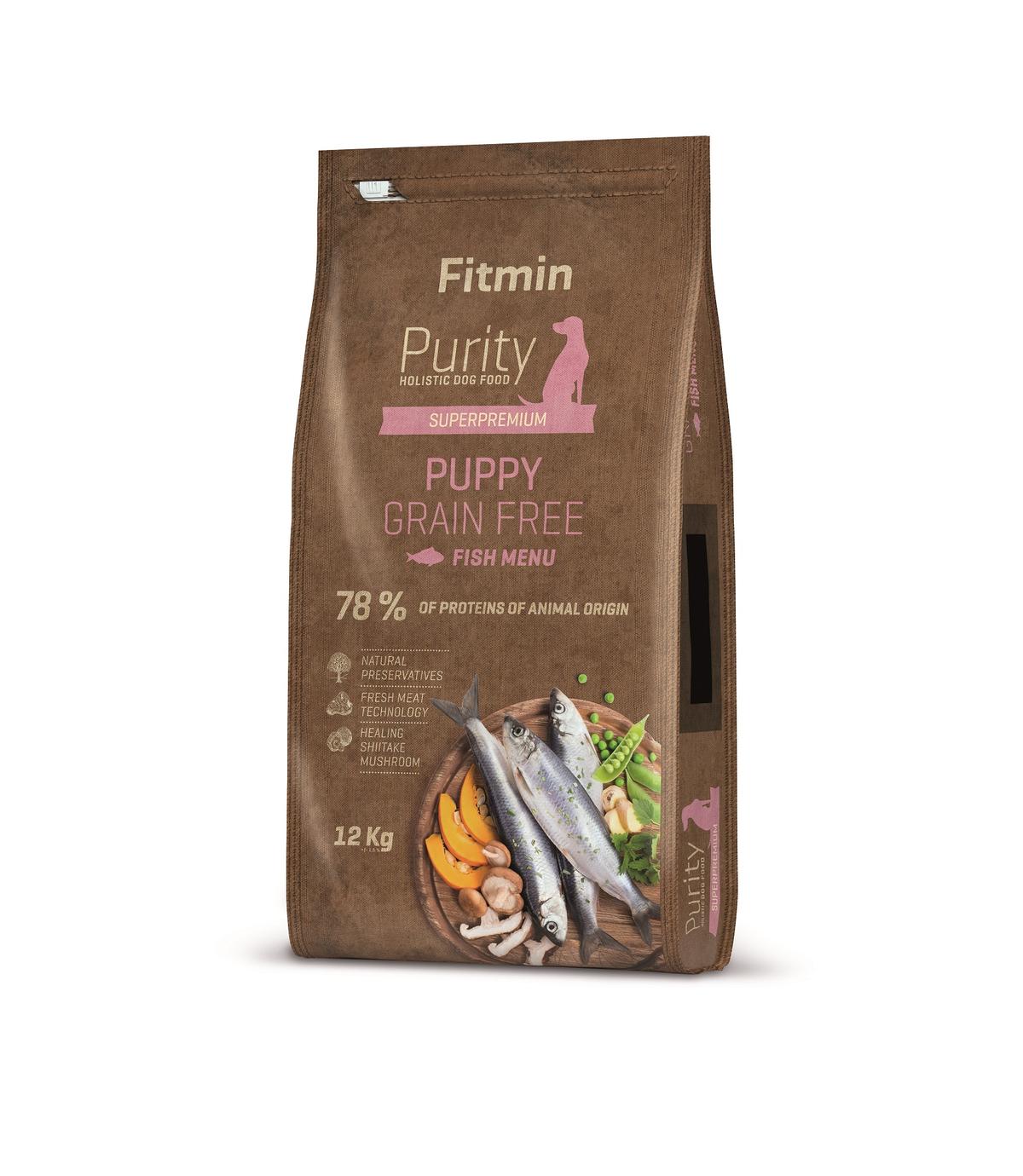Fitmin Purity Dog Grain Free Puppy Fish 12kg
