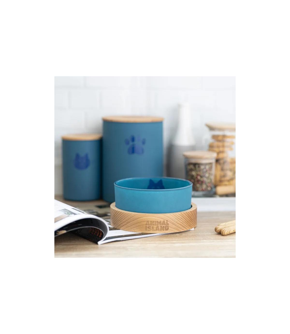 Animal Island miska dla kota 0,9ml Deep Sea Blue