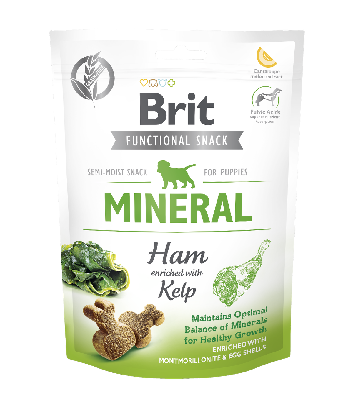 Brit Functional Snack Mineral Ham Puppy 150g