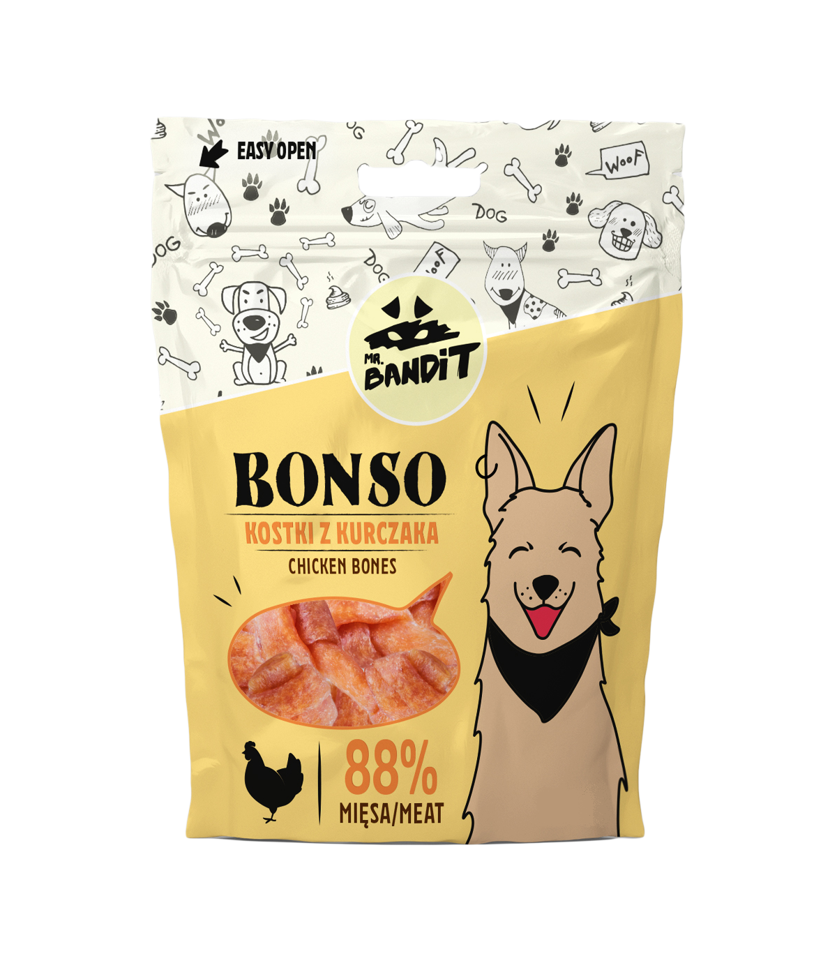 Mr. Bandit Bonso Kostki z kurczaka 500g