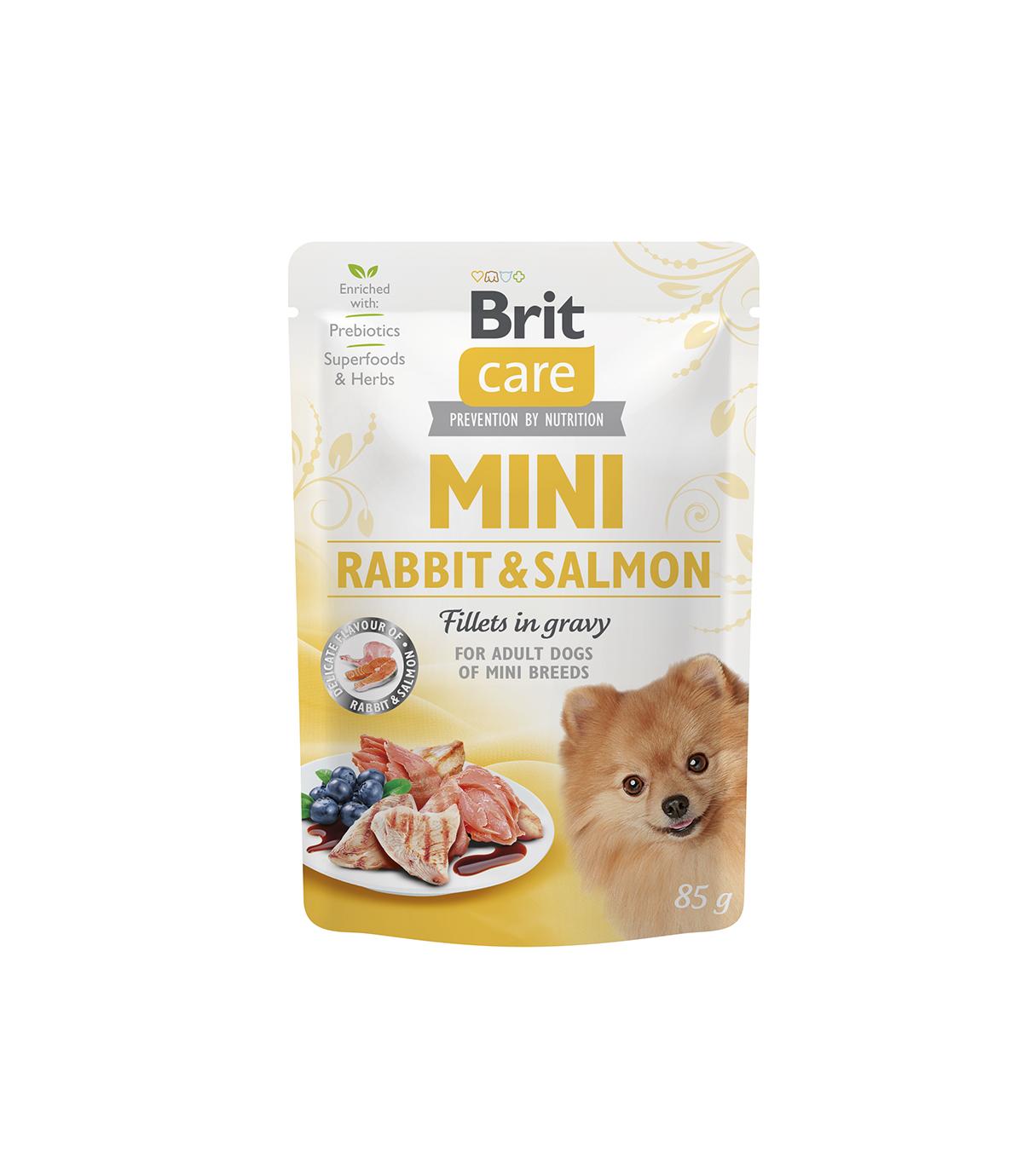 Brit Care Mini Adult Rabbit & Salmon  85g