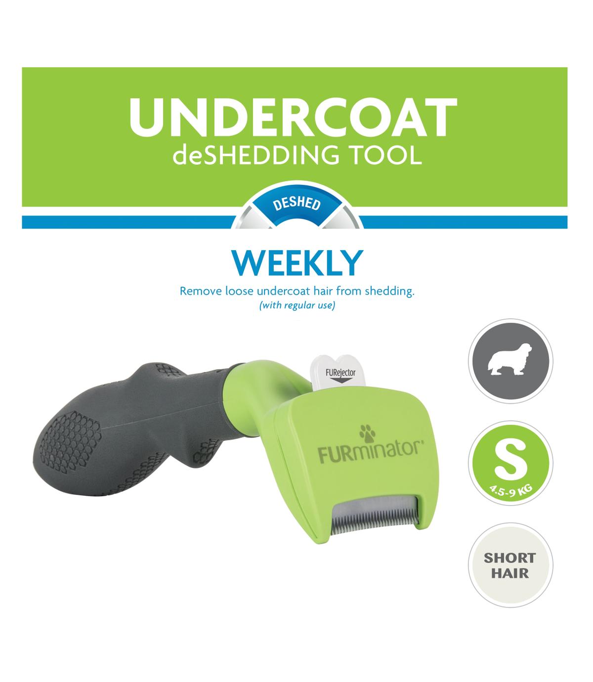FURminator dla psów krótkowłosych S