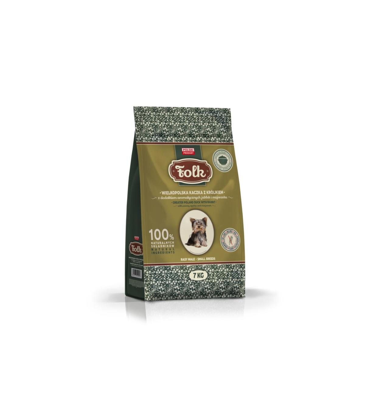 Folk Mini Wielkopolska kaczka z królikiem 7kg