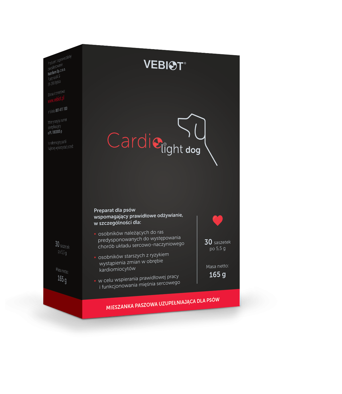 Cardio-Light Dog 30 saszetek