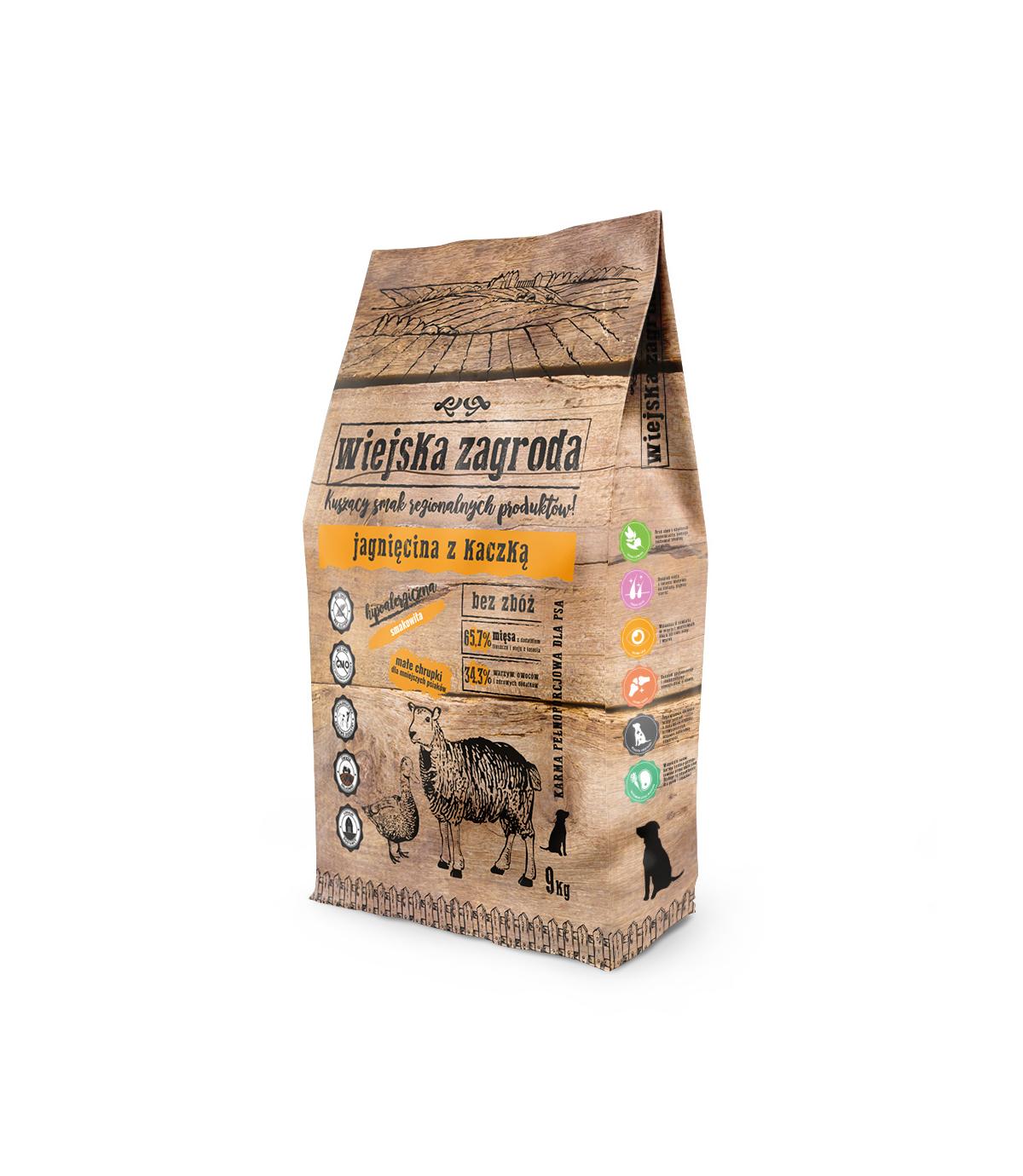 Wiejska Zagroda Jagnięcina z kaczką 9kg