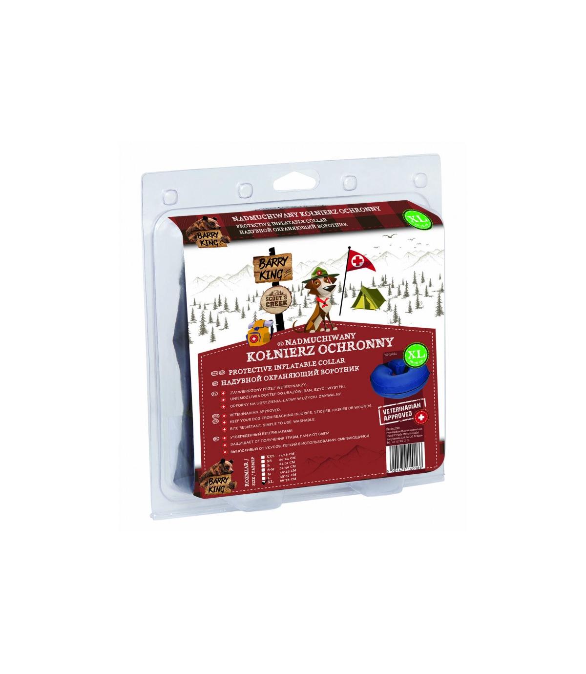 Kołnierz nadmuchiwany ochronny - XL