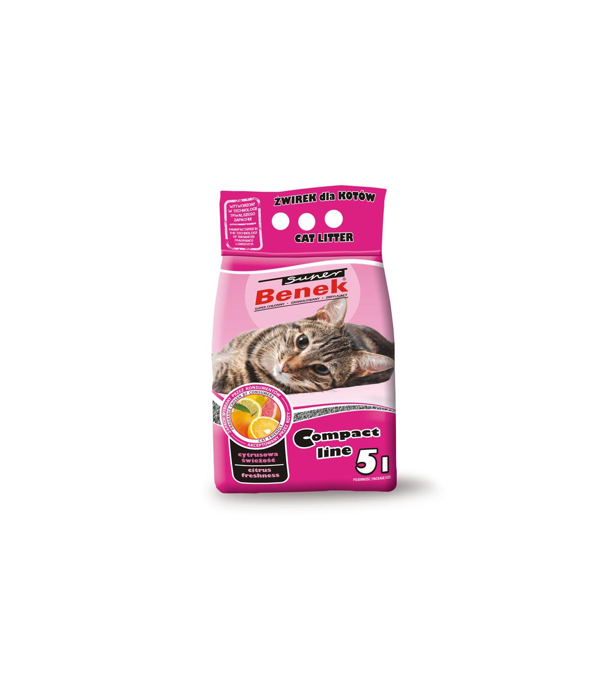 Super Benek Compact cytrusowa świeżość 5l