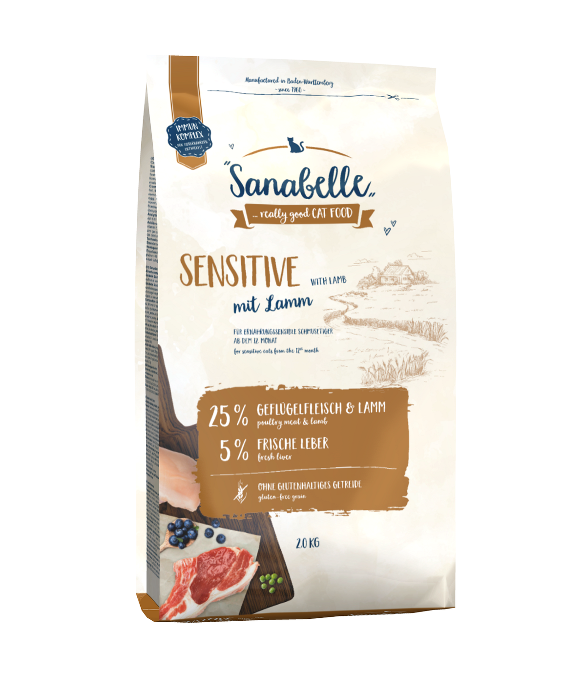 Sanabelle Sensitive Jagnięcina 2kg