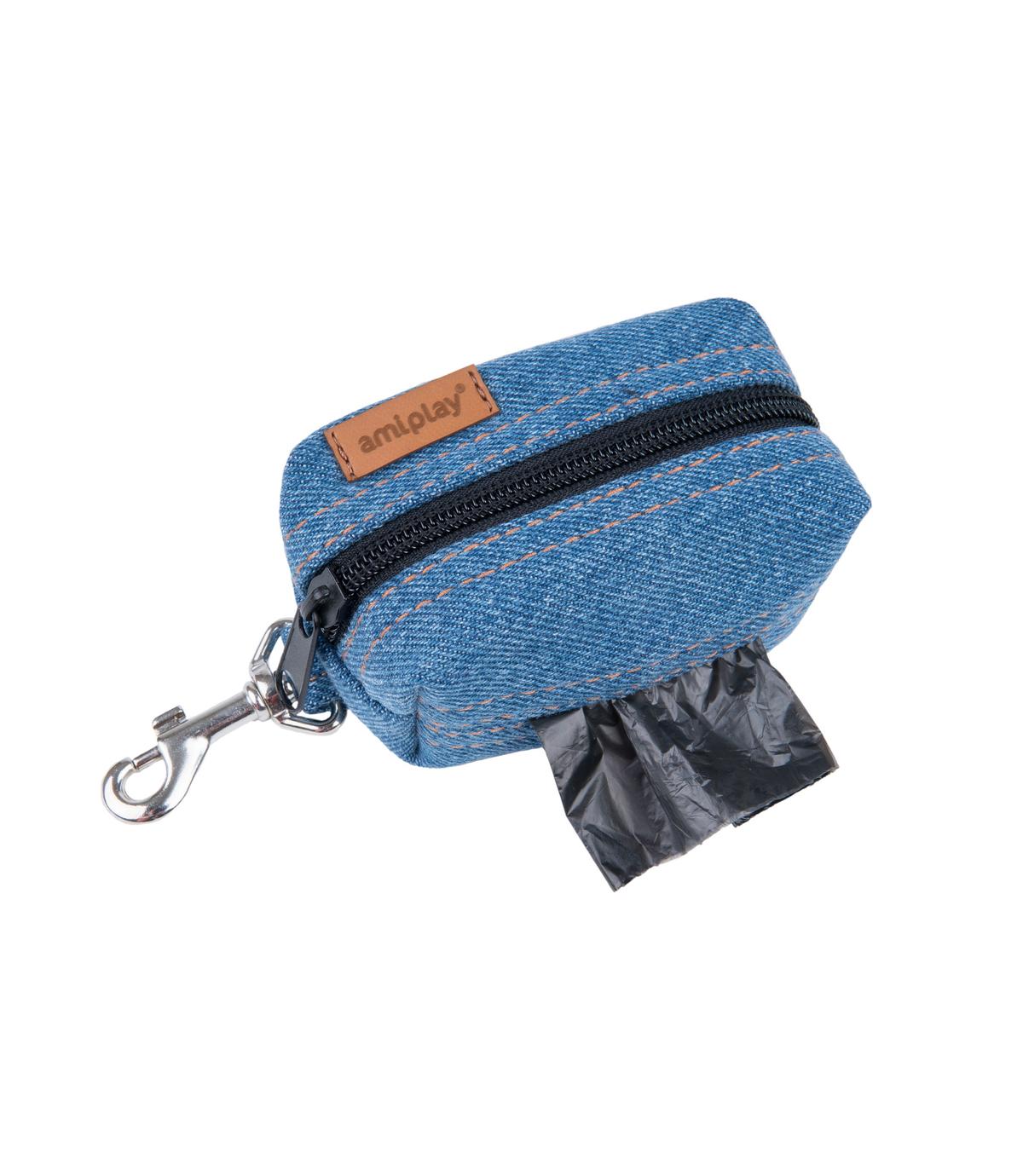 Torebka na worki na odchody Denim