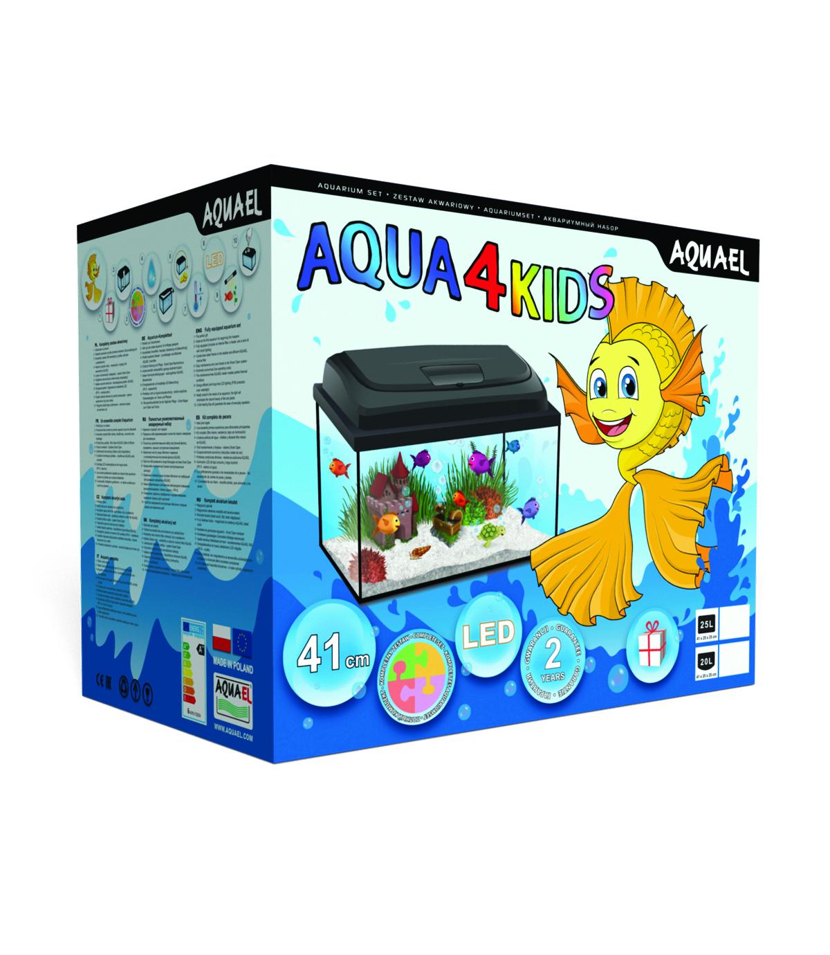 Zestaw akwariowy Aqua4Kids Owal 20l