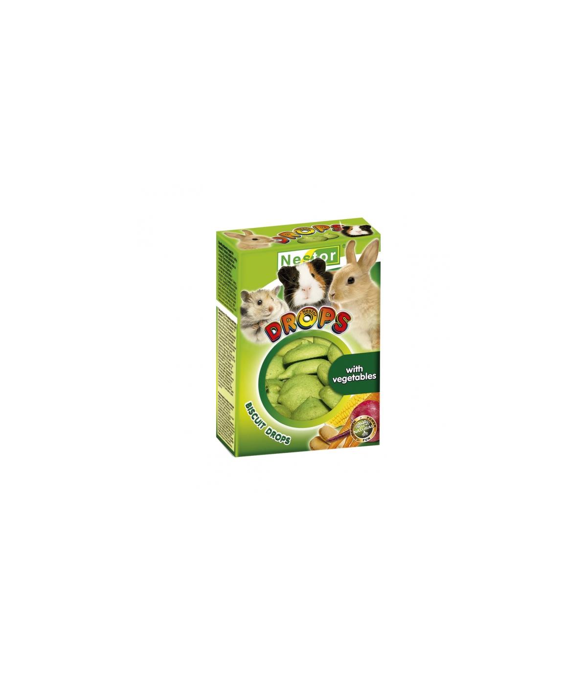Dropsy dla gryzoni i królików z warzywami 35g