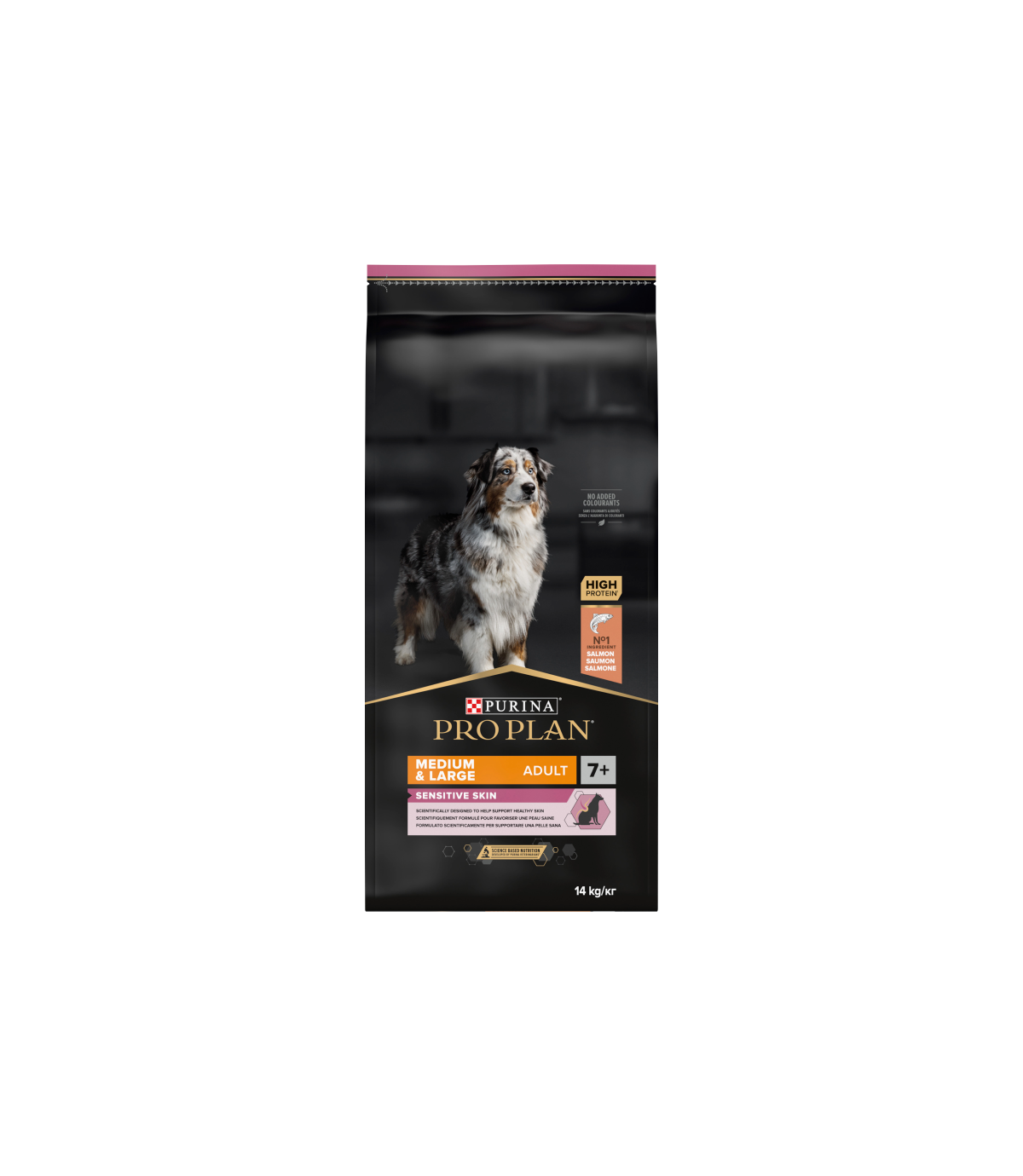 Purina Pro Plan Adult 7+ Medium Sensitive Skin 14kg