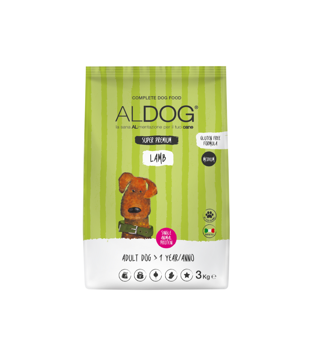 Aldog Medium Lamb 3kg