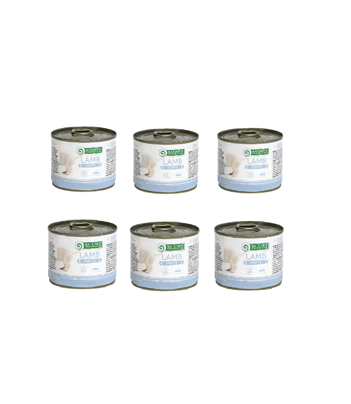 Nature's Protection Puppy Lamb 6x200g