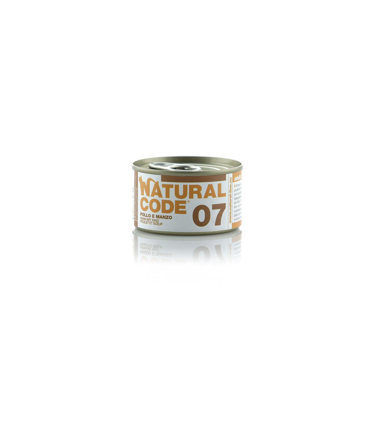 Natural Code Cat 07 Chicken and beef 85g
