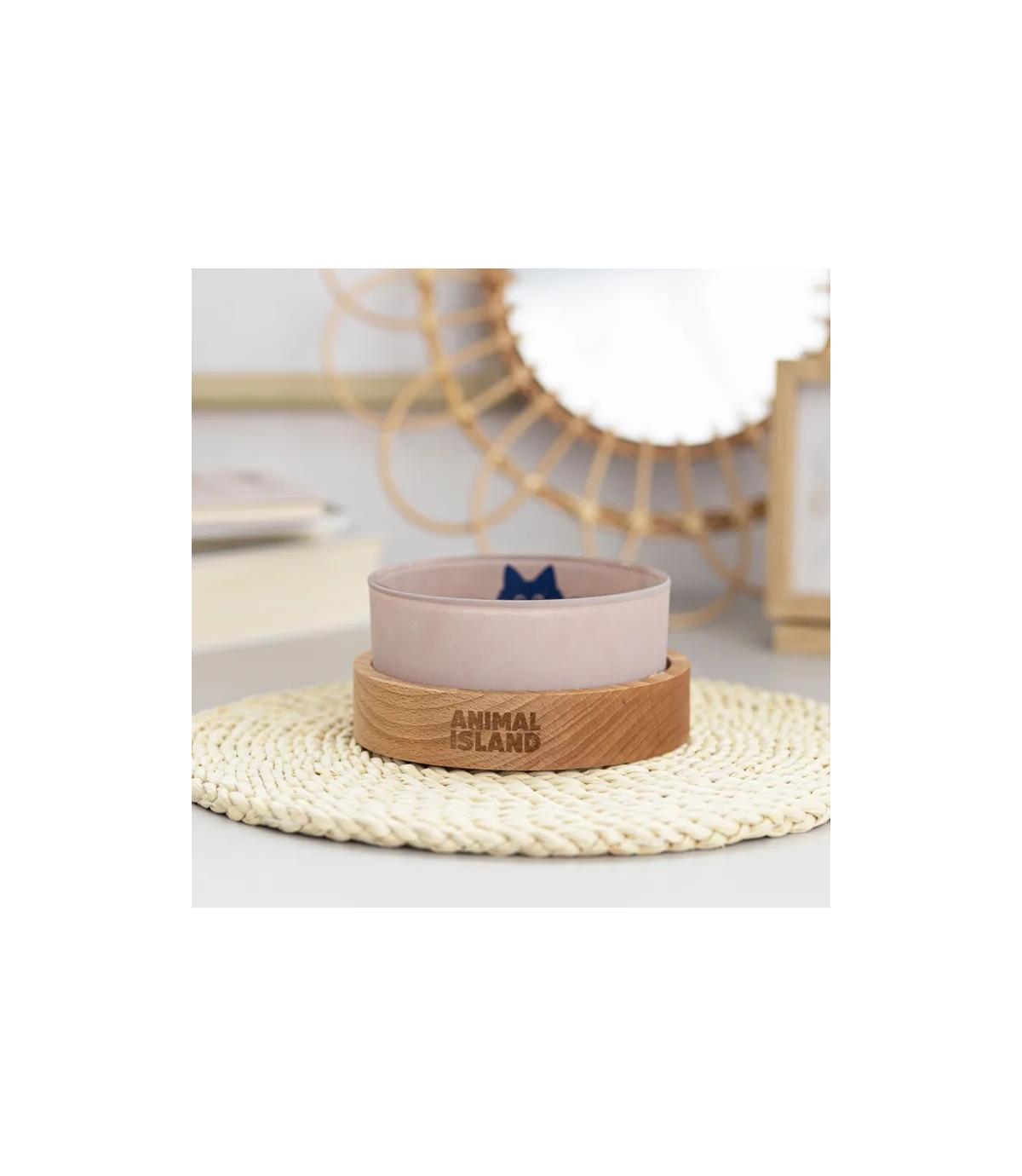 Animal Island miska dla kota 0,9ml Cashmire Pink