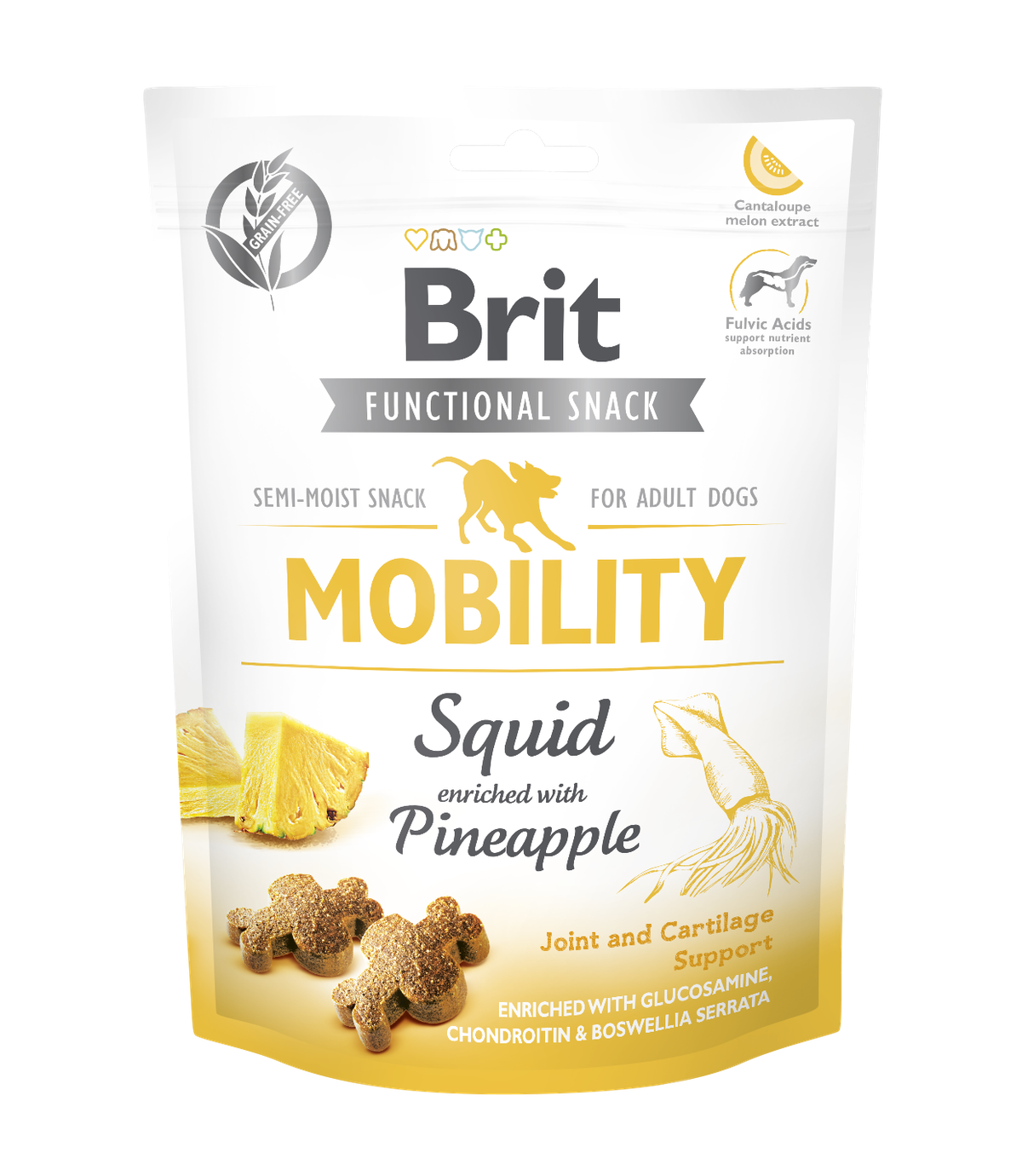 Brit Functional Snack Mobility Squid 150g