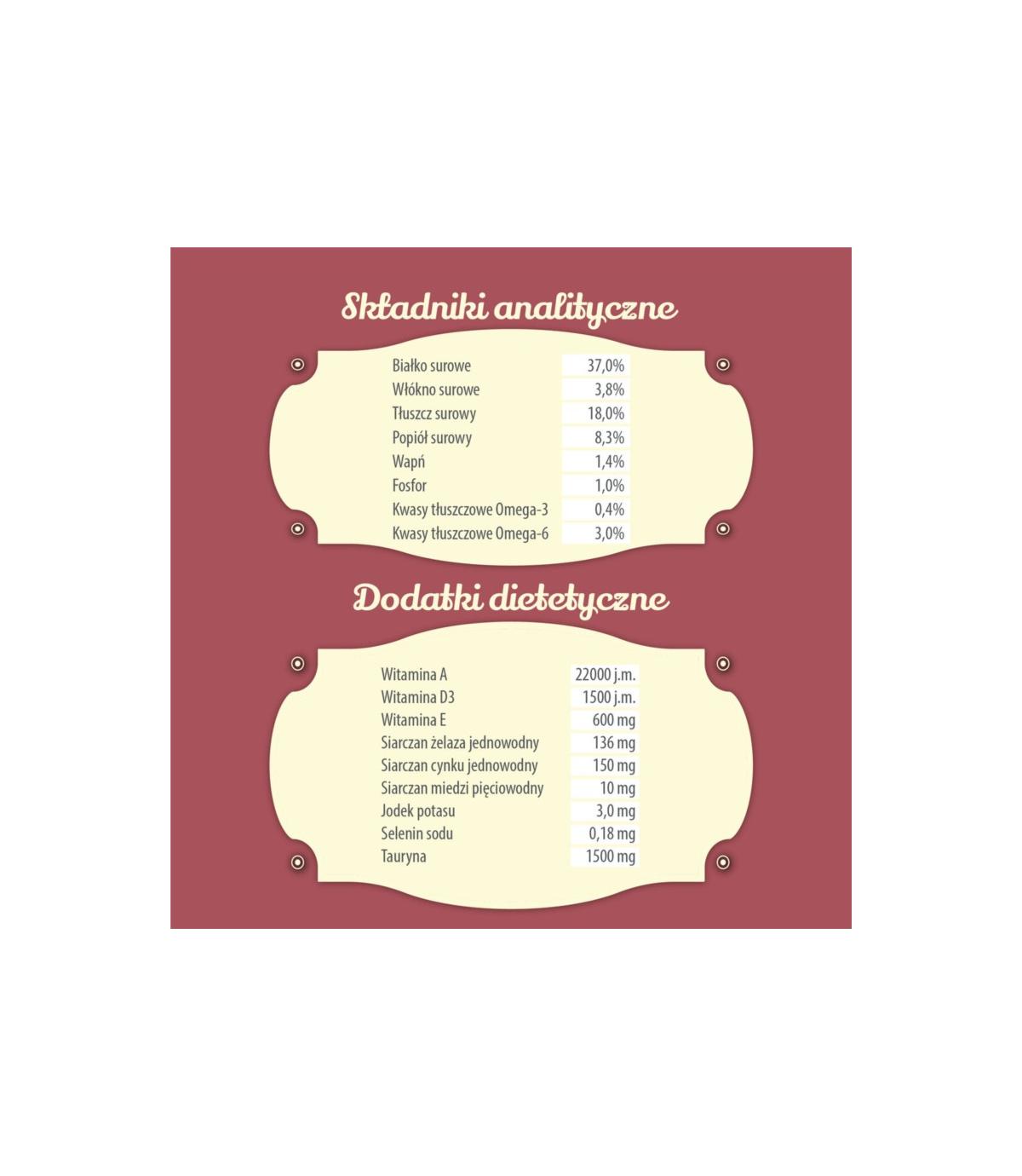 Folk Kitten Delikatny posiłek dla malucha z cielęciną i łososiem 7kg