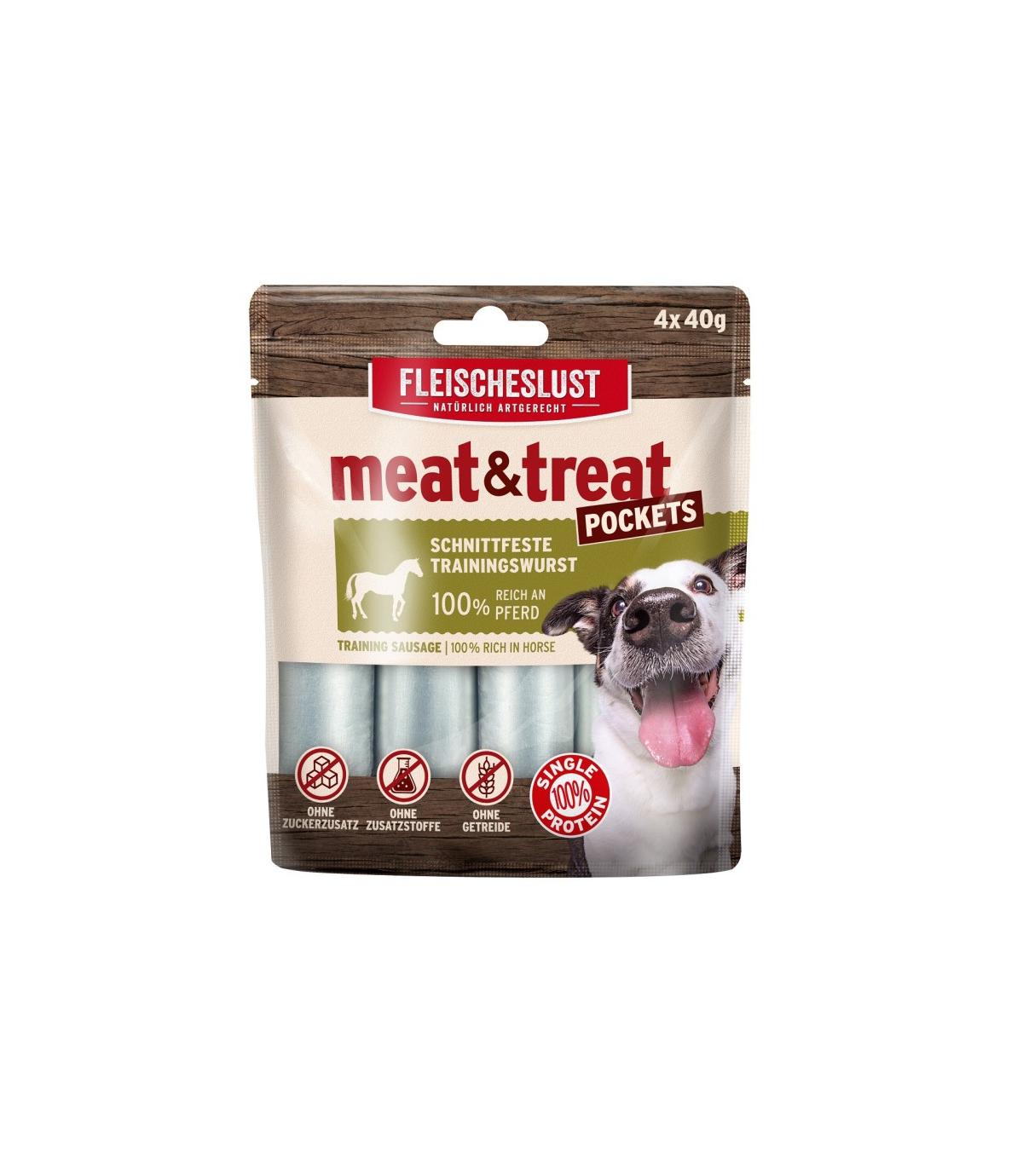 Meatlove Meat & TrEat Horse 4x40g