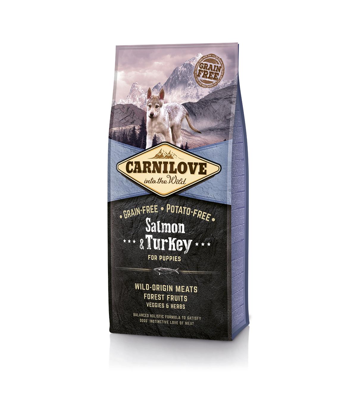 Carnilove Puppies Salmon & Turkey - 12kg