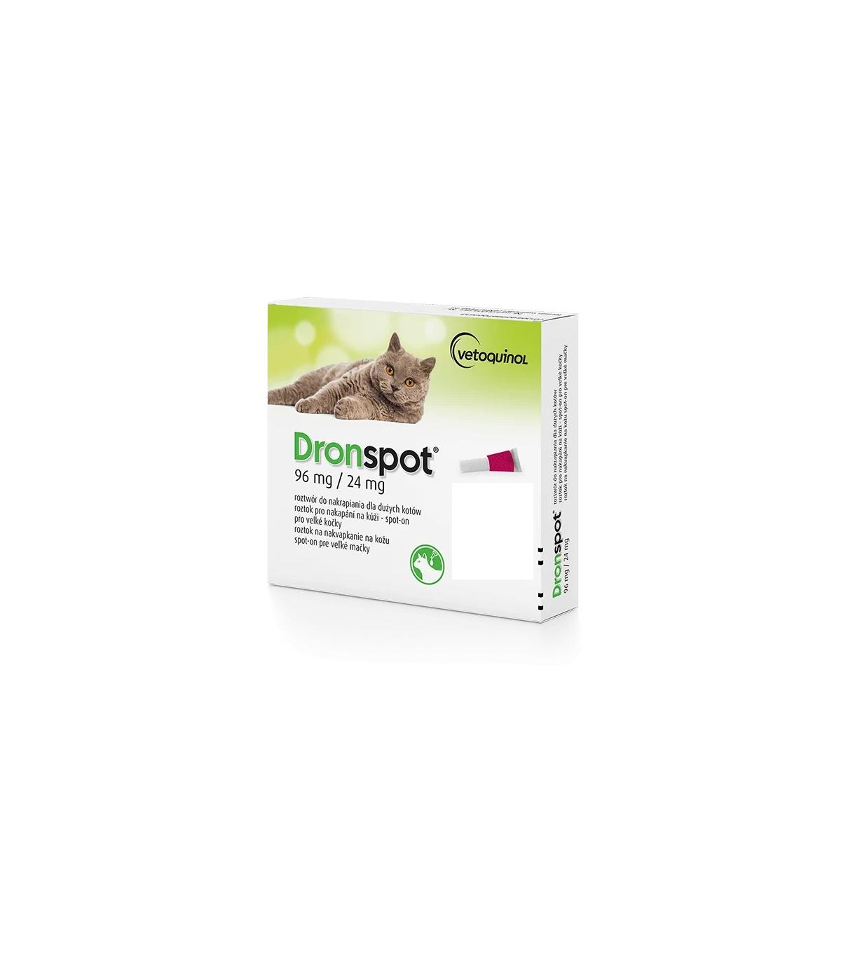 Dronspot 96mg - roztwór dla kotów od 5 do 8kg 1szt