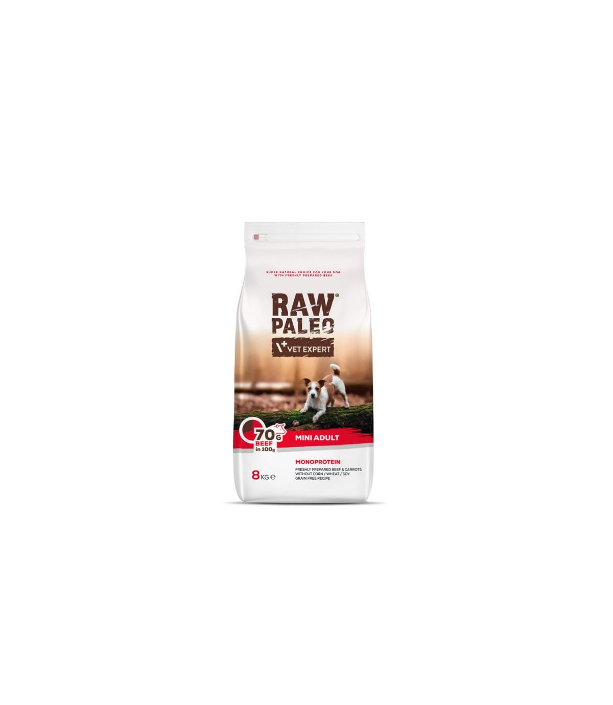 Raw Paleo Adult Mini Beef 8kg