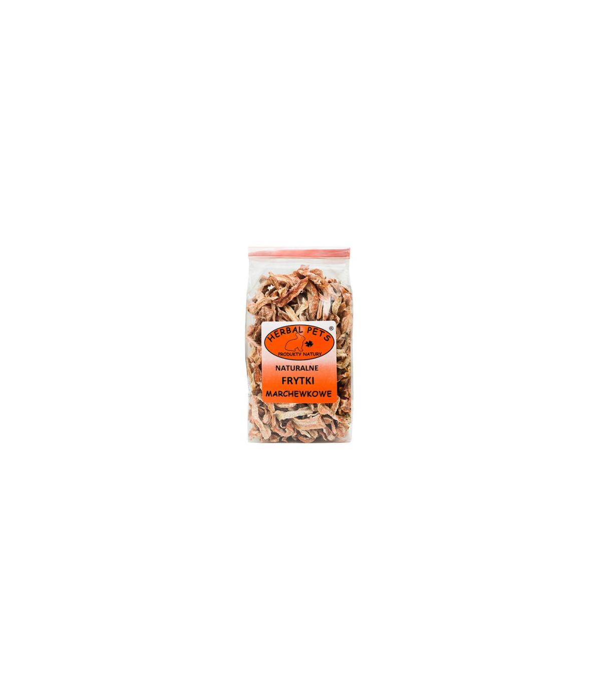 Naturalne frytki marchewkowe 100g