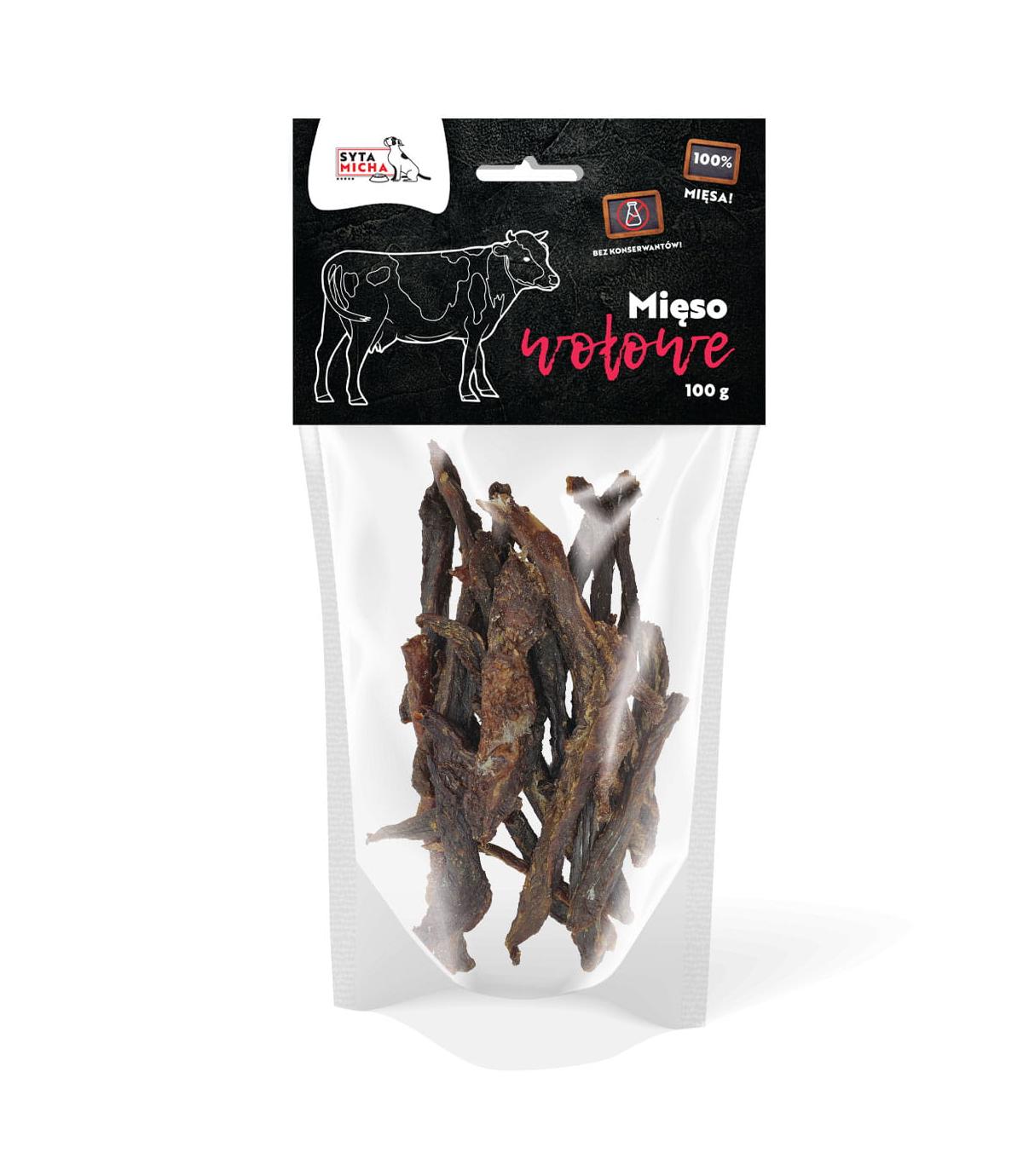 Suszone mięso wołowe 100g