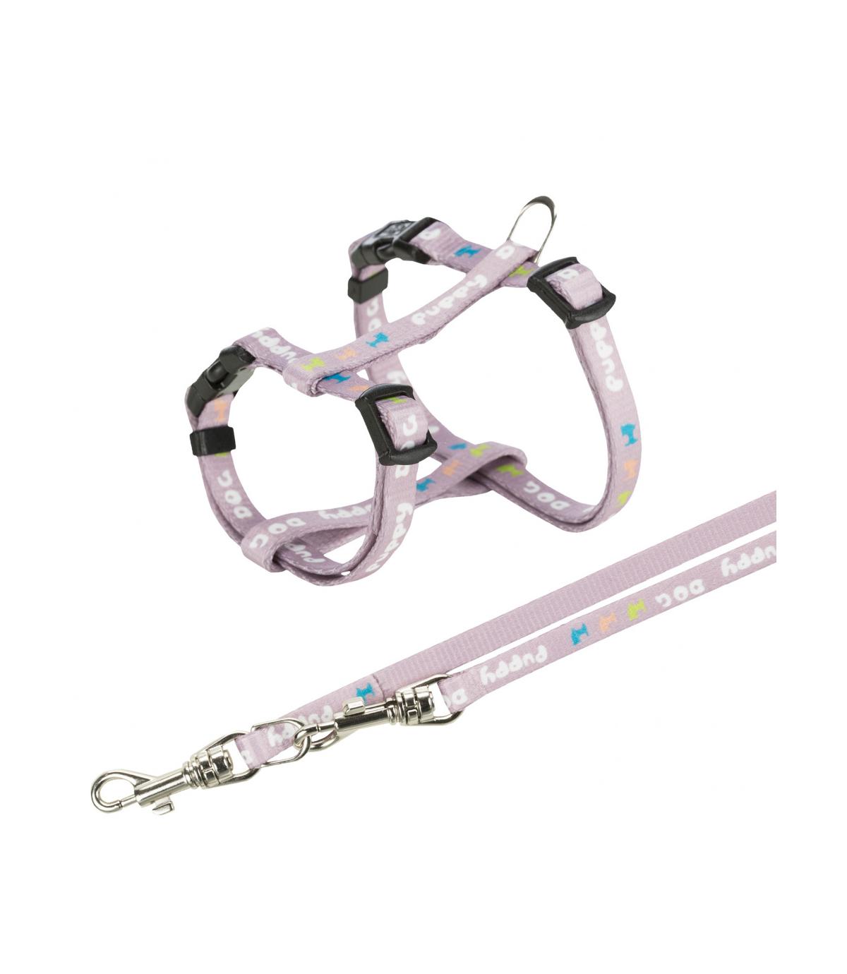 Szelki  dla szczeniąt ze smyczą Junior