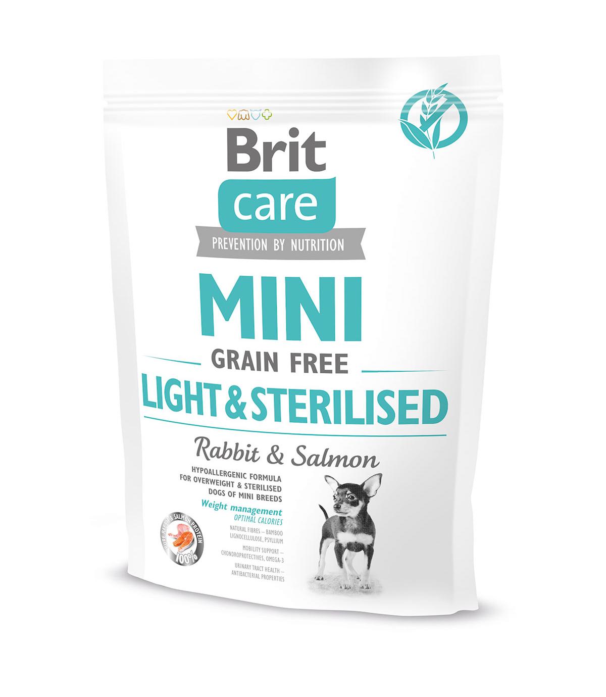 Brit Care Mini Light&Sterilised 0,4kg