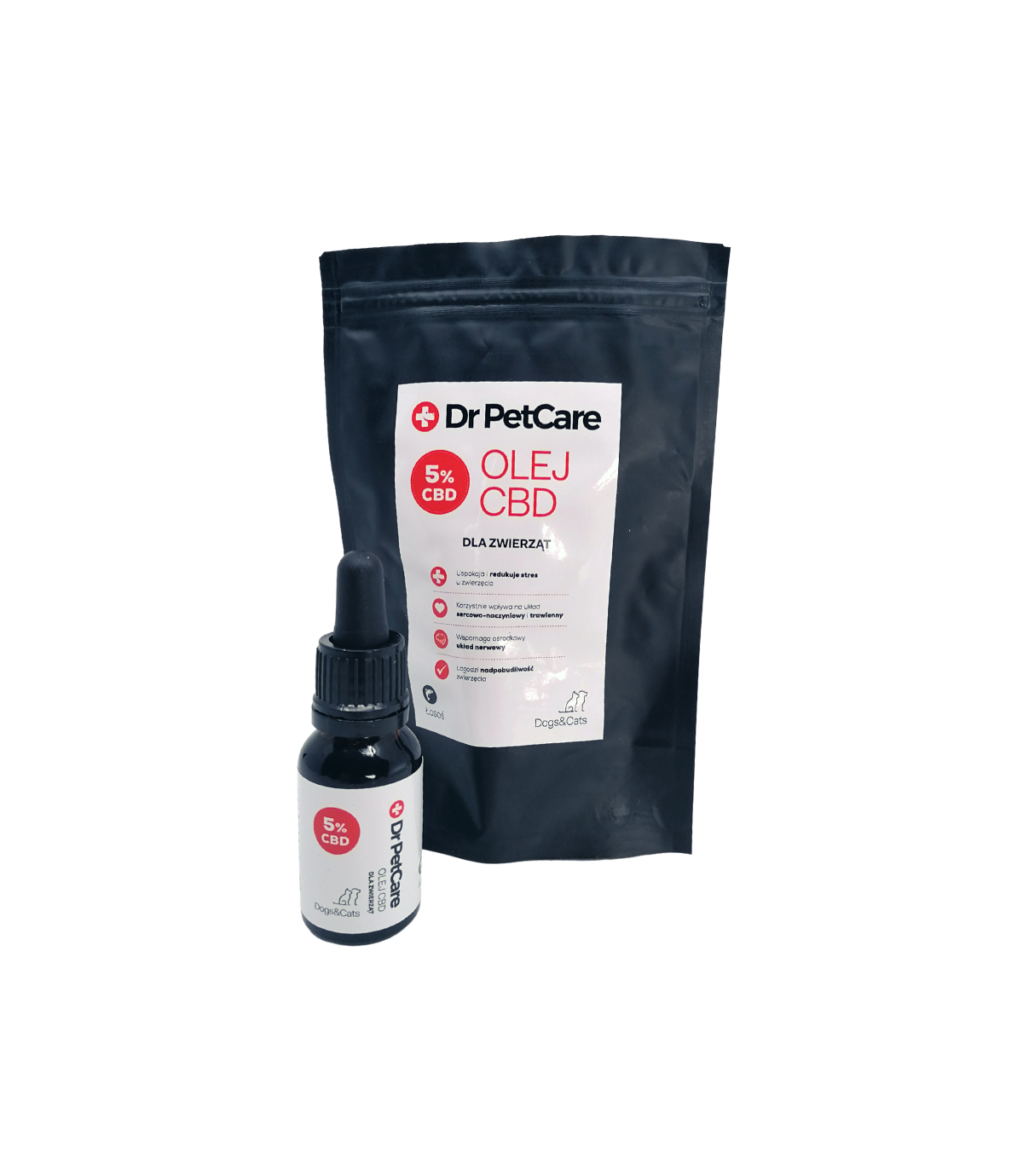 Dr Petcare Olejek CBD 5% łosoś 15ml