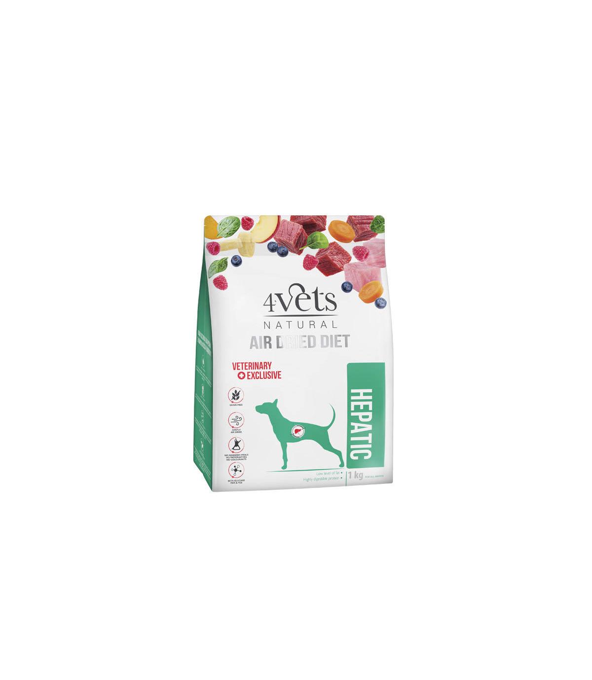 4Vets Natural Hepatic Dog 1kg