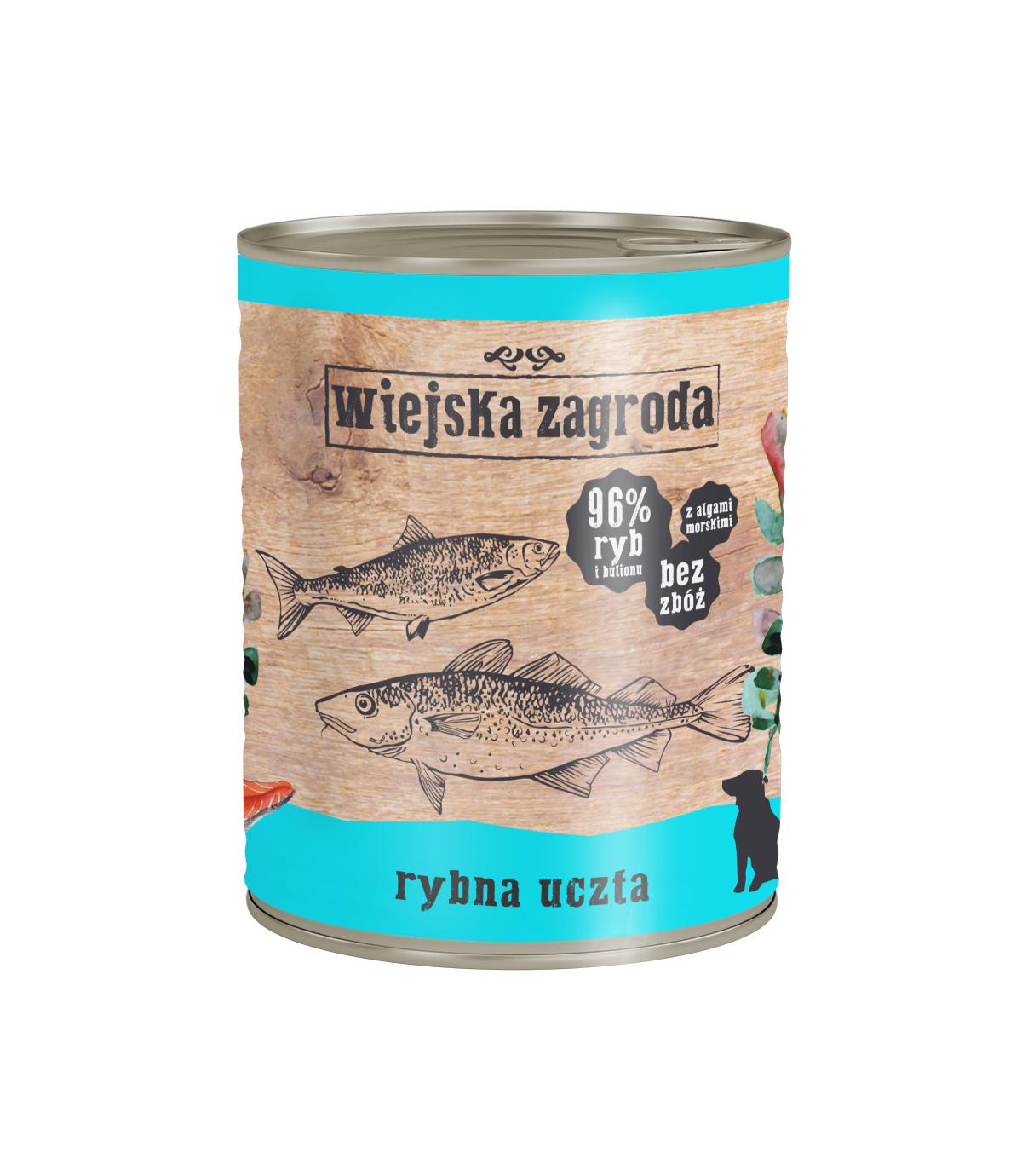 Wiejska Zagroda Rybna uczta 800g