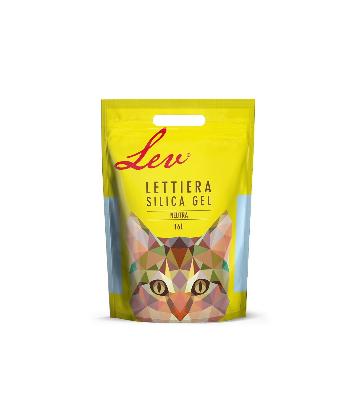 Żwirek silikonowy LEV 16l bezzapachowy