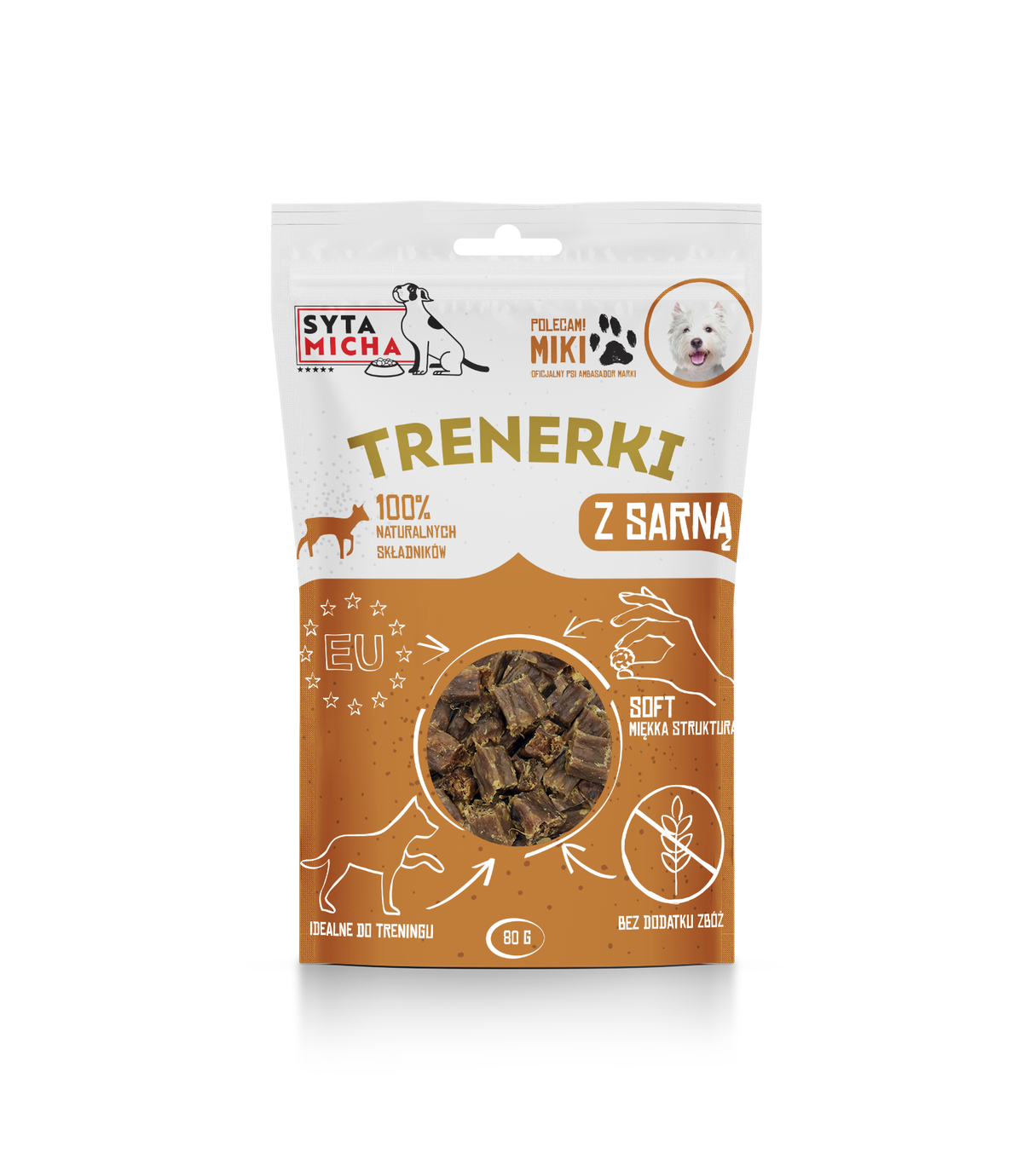 Syta Micha Trenerki z sarną 80g