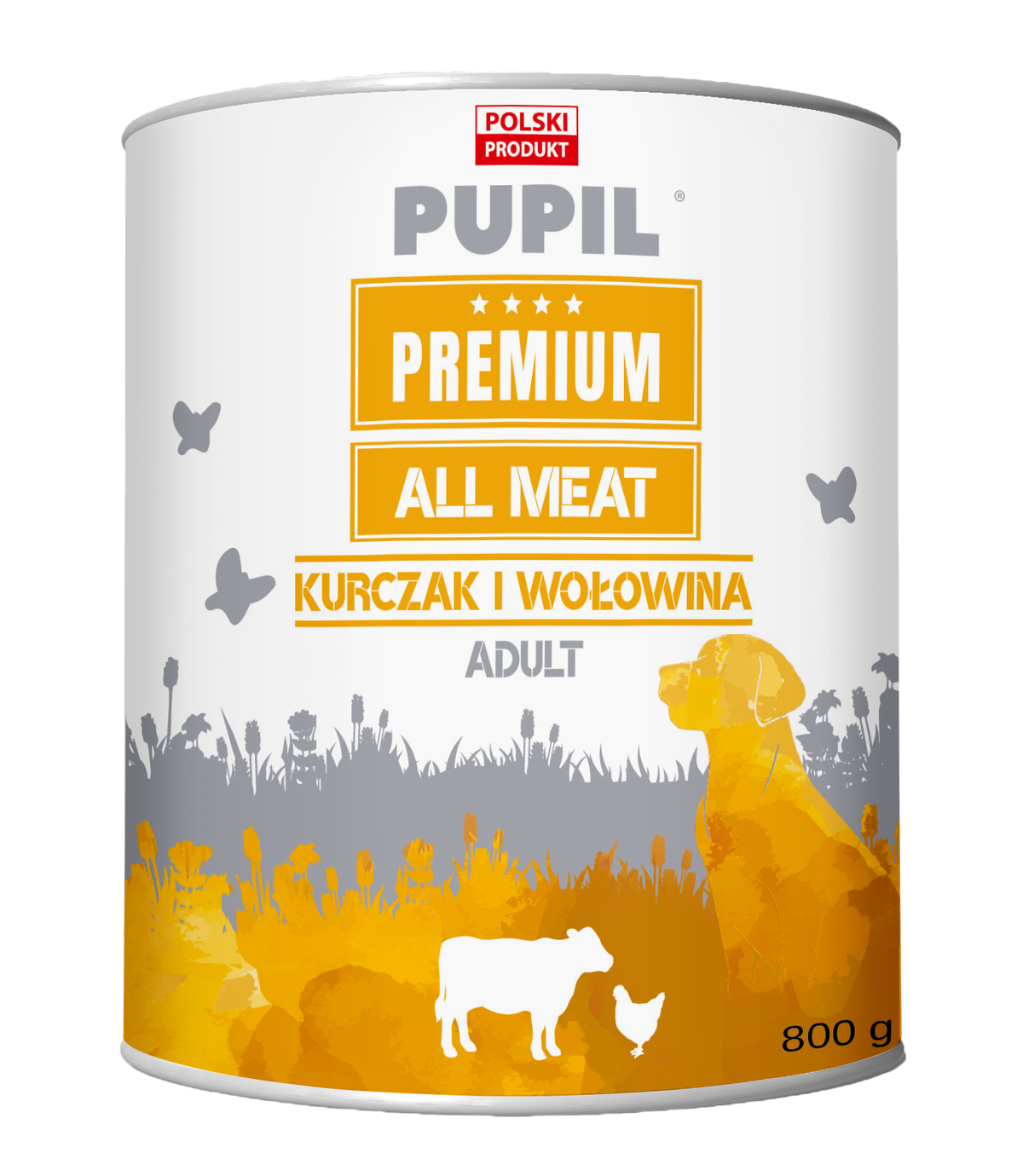 Pupil Premium All Meat Adult 800g