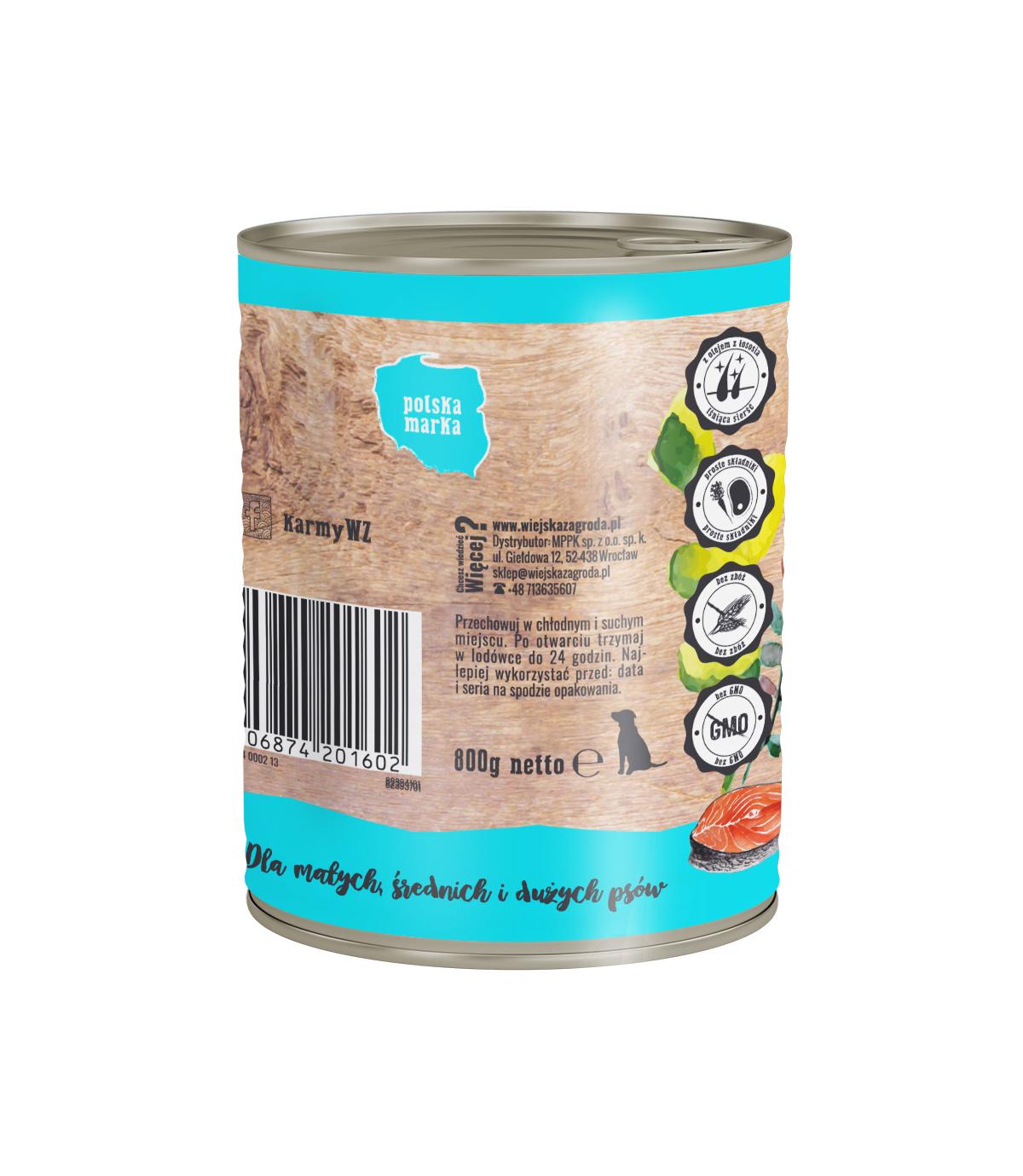 Wiejska Zagroda Rybna uczta 800g