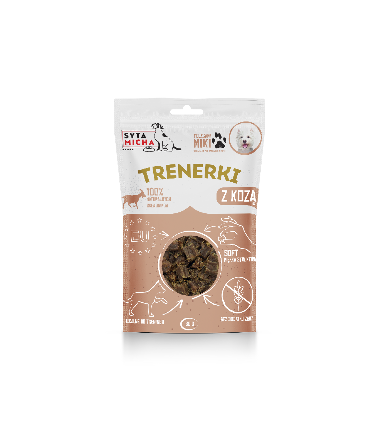 Syta Micha Trenerki z kozą 80g