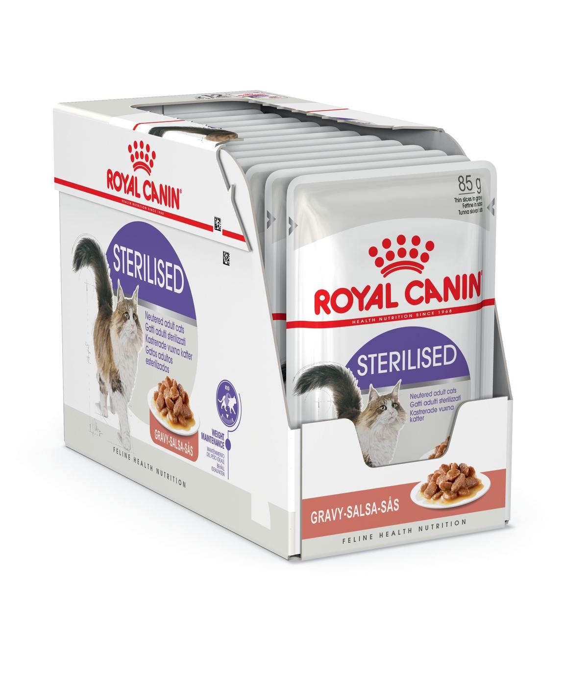 Royal Canin Sterilised w sosie 12x85g