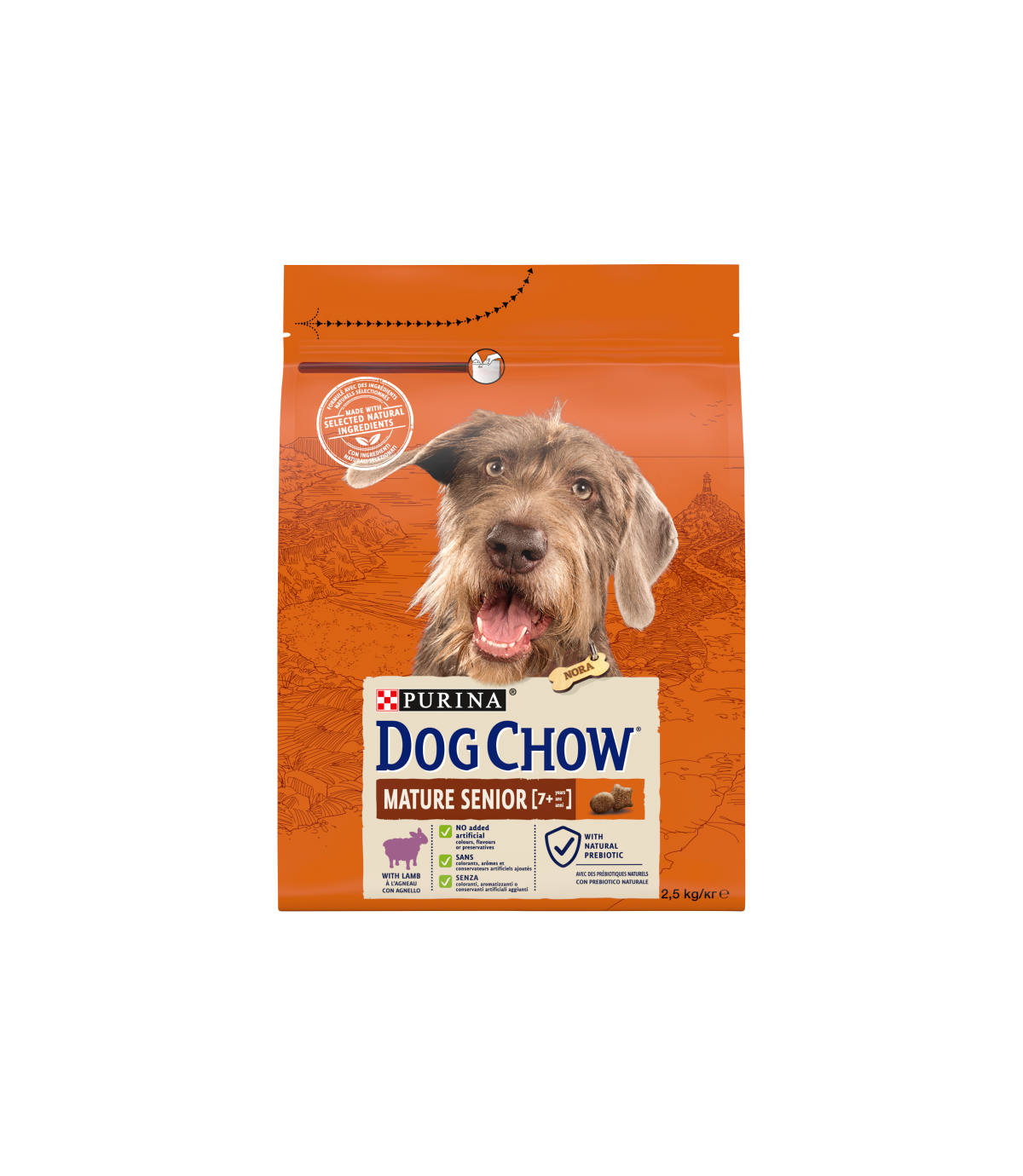 Purina Dog Chow Mature Senior 7+ Lamb 2,5kg