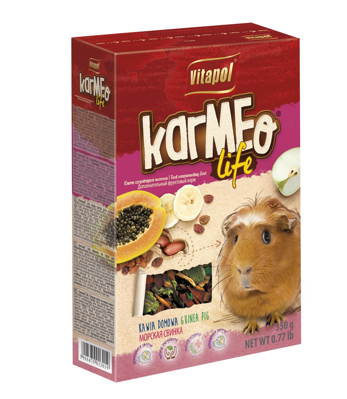 Karma dla świnki morskiej owocowa 350g